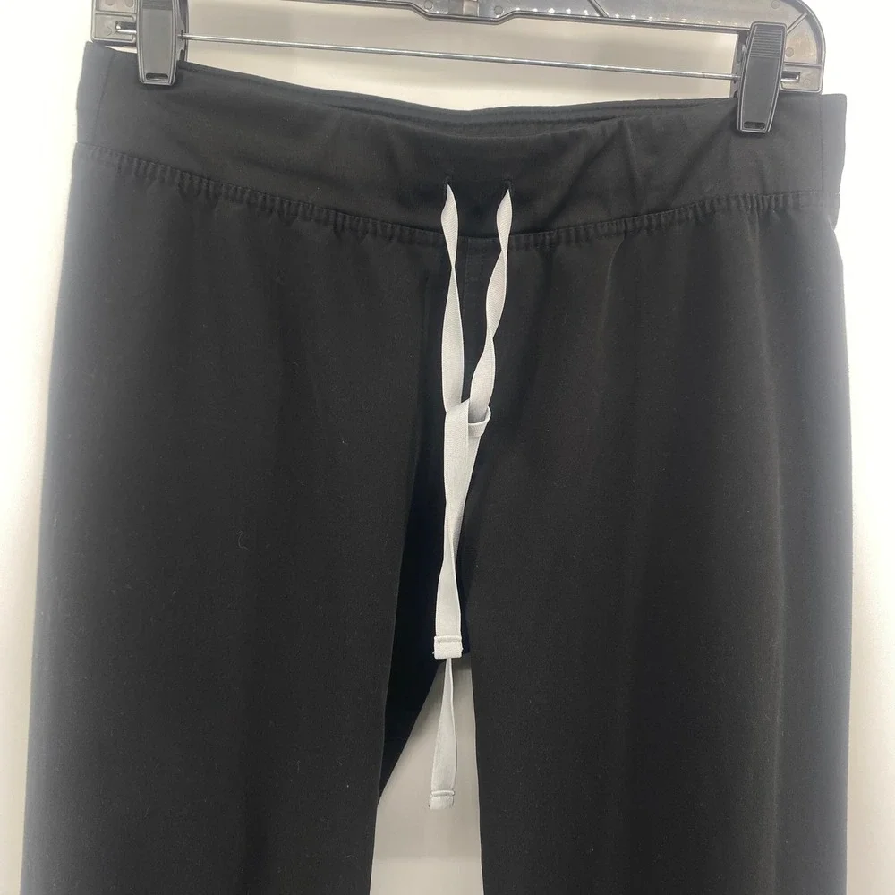 FIGS Scrub Pants Mens S/P Black Technical‎ Collection Drawstring Straight